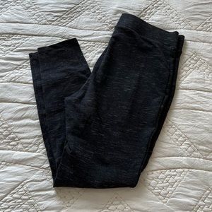 Time and Tru Charcoal Heather Gray Ponte Leggings
